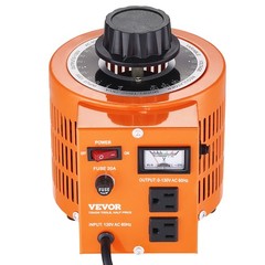VEVOR 20Amp Variac Transformer Variable AC Voltage Regulator 2000VA 0-130V