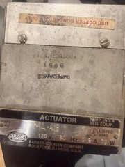 Barber Colman MA-418 Actuator