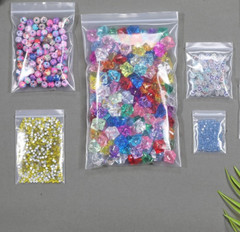 HEAVY DUTY 4 Mil Clear Zip Seal Bags Reclosable Top Lock Polyethylene 4Mil