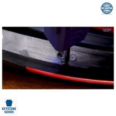 Plastic Welder Kit 110V with Hot Staples Pliers LED Light for Car Bumper Gas