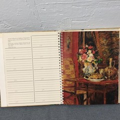 MMA Flowers for All Seasons Address Book Floral Art work