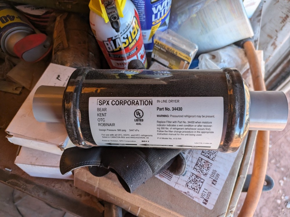 SPX corporation in-line dryer a/c recycling filter/dryer 34430