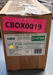 DAMAR 21478B CFM26W/GX24Q-3/830/ECO 4 PIN COMPACT FLUORESCENT 26W – LOT OF 6