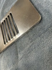 Stainless Drip Tray Grate Approx 4 5/8” X 8 1/2” X 3/8” Unknown Brand, See Pics