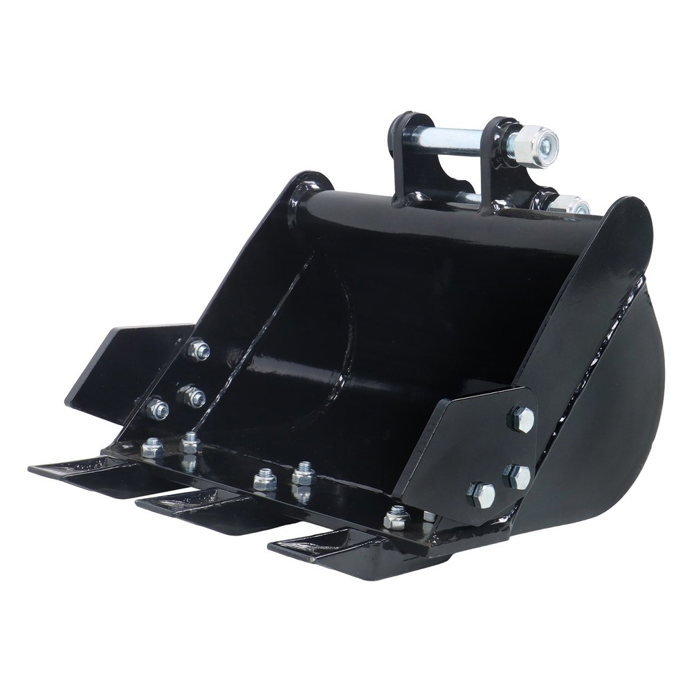 For 0.8-1.8 Ton Mini Excavator 400mm Trenching Bucket Attachment With Teeth US