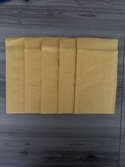 Kraft Bubble Mailers 4inches X 7Inches 4×7 5 Pieces Shipping Envelopes Easy Seal