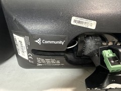 Community DS5-B 8ohms:100w Cont.70V:60W-30W-15W-7.5W 100V:N.C.69W30W-15W Pair Sp