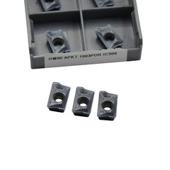 ISCAR HM90 APKT1003PDR IC908 carbide inserts 10pcs(1pack)