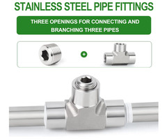 M3~M33 Stainless steel Internal Hex Male Blanking Plug with NPT 1/16″~2″ Thread