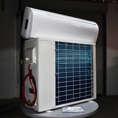24000 BTU/h Solar 48V Battery Powered Heat Pump Mini split solar air conditioner