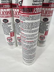 (Lot of 5) RainBuster 12000 RTV Silicone Sealant Adhesive Aluminum 10.3oz