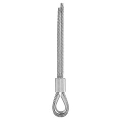 1/16″ 304 Stainless Steel Wire Rope 33FT with 50 Sleeves & 12 Thimbles Set