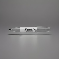 Sharpie Permanent Marker Chisel Tip Slate Gray 5-pack