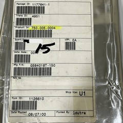 5 Pieces GSI 256K x 18 GS84018T-150 TQFP-100 Pipeline/Flowthrough Cache SRAM