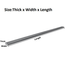 Solid Carbide Steel Square Bar 4-30mm Stock Bar Plate Blank L: 100/150/200mm