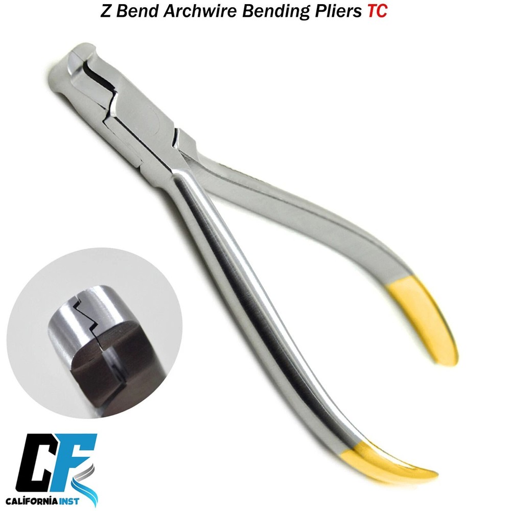 Dental Orthodontic Z-Bend Plier TC Arch Wire Bending Detailing Pliers Ortho