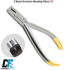 Dental Orthodontic Z-Bend Plier TC Arch Wire Bending Detailing Pliers Ortho