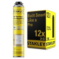 Stanley All Season Pro Gap Filler – Gun NOT Included ( 12x24oz) 12 Pack