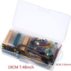 Electronics Component Basic Kit with 830 tie-points Breadboard Resist for UNO R3