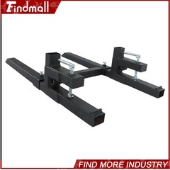Findmall 43″ Clamp on Pallet Forks 2000lbs Heavy Duty Quick Attach Bucket Fork