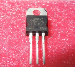 2 pcs L7805CV (7805 TYPE) VOLTAGE REGULATOR 1.5A Output
