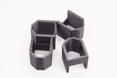 Plastic Soft Jaw Covers for Sanou K11-160 Lathe Chuck