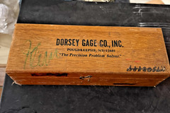 Dorsey Gage Co. DG Dial Indicator for Bore Gauge Poughkeepsie NY