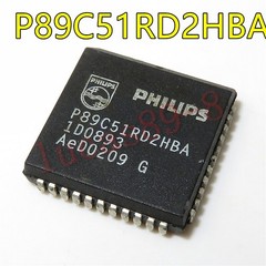 5PCS P89C51RD2HBA 89C51RD2 PLCC44 80C51 8-bit US *tm