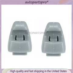 1Pair Fits 2007-2014 Chevrolet Tahoe Gray Sunvisor Shade Support Clip US