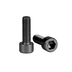 M3 M4 M5 M6 Aluminum Alloy Socket Cap Screws Allen Key Bolts 7075 Anodized Black