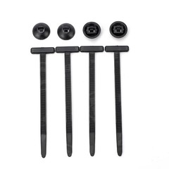 50-500pcs Nylon Universal Cable Tie Buckle Heavy Duty Self-Locking Free Shipping