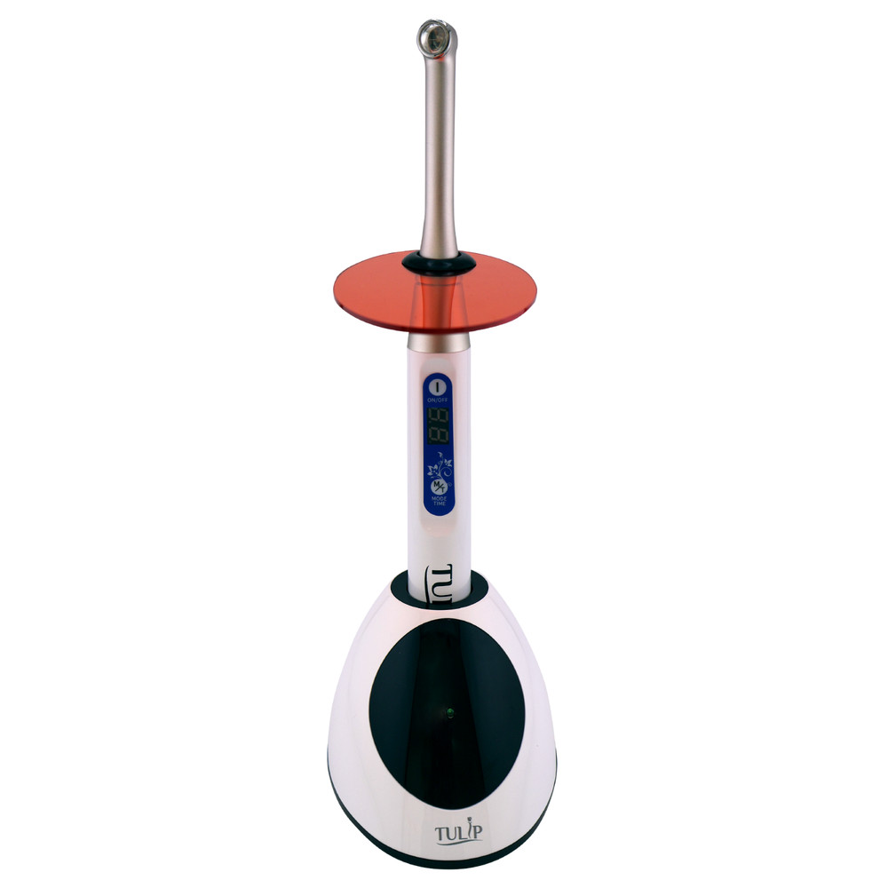 White LED Dental Curing Light – 1 Second, 1000 – 2400 mW/cm², Stainless Steel