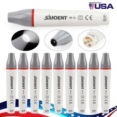 1-10PCS LED Detachable Handpiece Dental Scaler Handle HW-5L Compatible With EMS