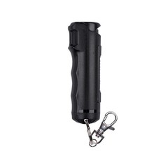 Sabre Red F15-BUSG Pepper Gel Black Aluminum/Plastic Flip Top Keychain