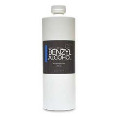 BENZYL ALCOHOL 32 oz. 1000 ML USP Grade in BPA free plastic container