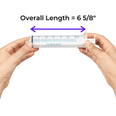60cc | 60ml BASIK ENFit Feeding Reusable Syringe Silicone O-ring 5/pak Enteral