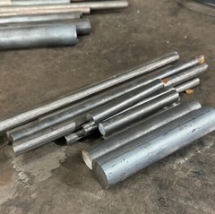 6+ # STEEL 1″ 3/4″ 1/2″ 3/8″ 1/4″ Blacksmith iron solid round bar metal stock