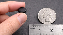 1/4” Rubber Hole Plugs Push In Stem Bumper 20 per package