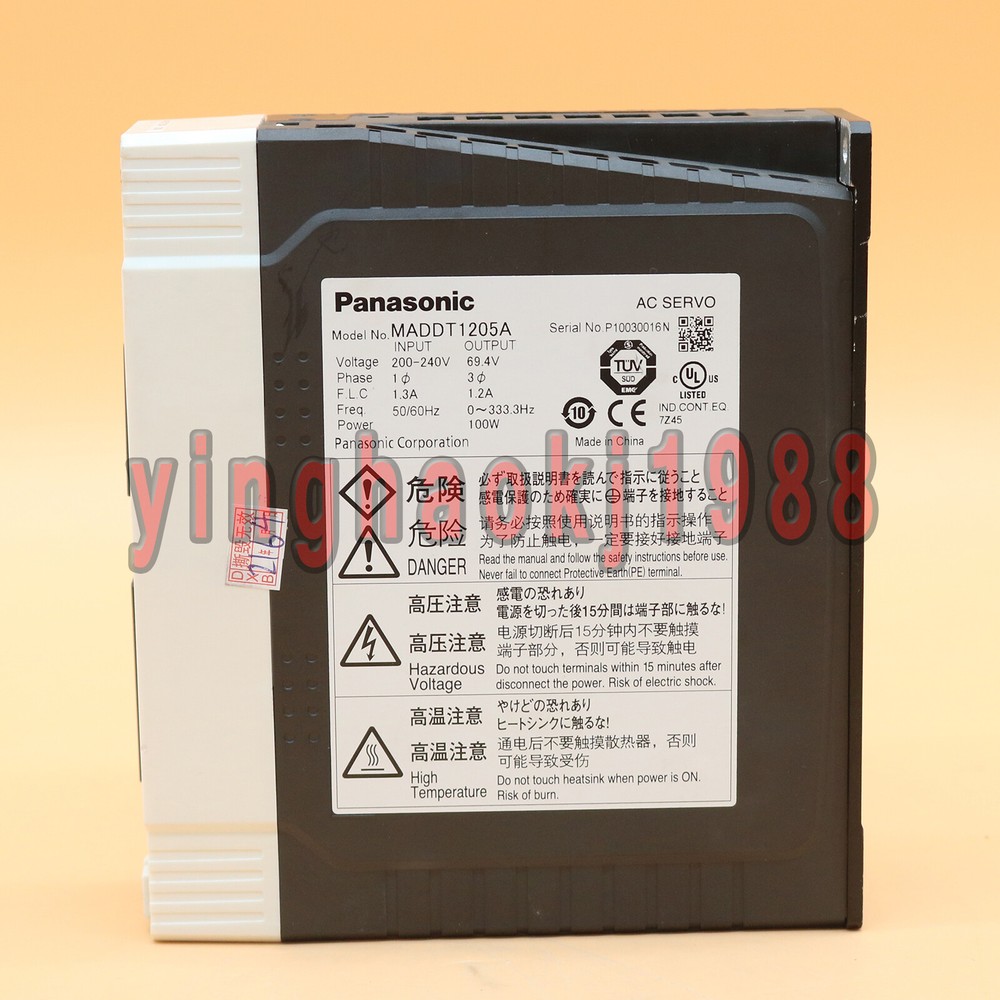 Used 100% test For Panasonic MADDT1205A AC SERVO DRIVER