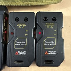 AMPROBE AT – 1000 Wire Tracer – R1000 2x X1000 Original Storage Case READ