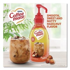 Coffee-mate 12039865 1500 mL Pump Bottle Hazelnut Liquid Coffee Creamer New