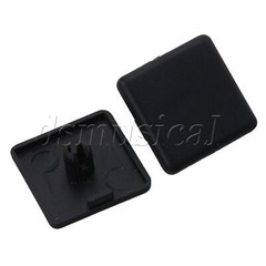 20x Black 20x20mm 2020 Plastic ABS End Cap Cover for Aluminum Profile Extrusion