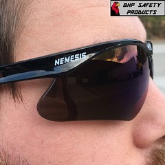 KLEENGUARD NEMESIS SAFETY GLASSES BLUE MIRROR LENS SUNGLASSES 14481 (2 PAIR)