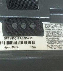 Symbol SPT1800-TRG80400 Refurbished Barcode Scanner