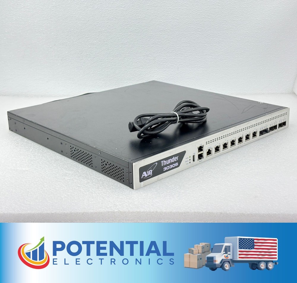 Pre Owned | A10 Networks Thunder 3030S Unified Application Service Gateway & ADC