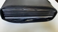Office Depot Brand Expanding Poly 26-Pocket File, Letter Size, Black