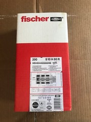 Fischer S10h80r Plastic Anchors
