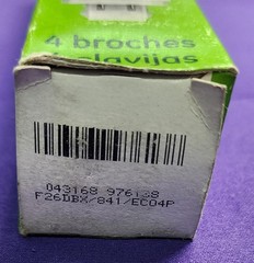 GE 97613 Biax D ECO 26W 4 Pin F26DBX/841/ECO4P P G24q-3 Base CFL Light Bulb -NOS