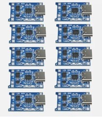 10 Pcs TP4056 5V 1A Type-C USB 18650 Li-ion battery Charger & Protect FREE SHIP