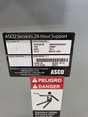 ASCO 104 amp 208v 3 phase D03ATSA30104CGXC automatic transfer switch NEW
